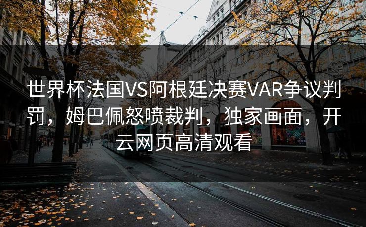 世界杯法国VS阿根廷决赛VAR争议判罚，姆巴佩怒喷裁判，独家画面，开云网页高清观看
